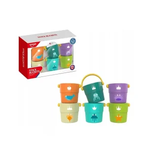 Seaux de bain empilable 6 pcs – Huanger