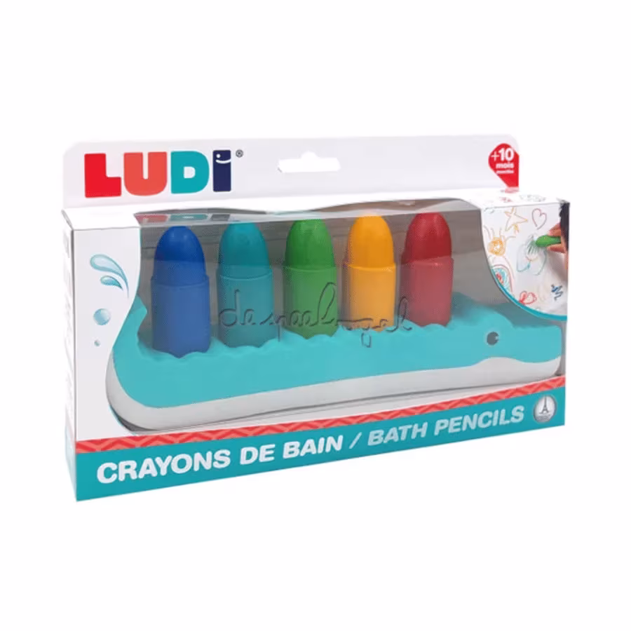 Crayon de bain et support – Ludi